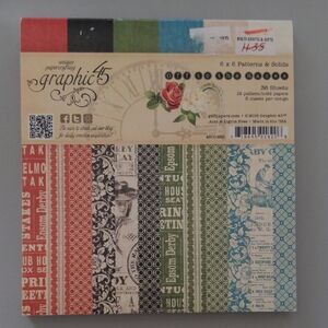 Graphic 45 Patterned Paper Pack